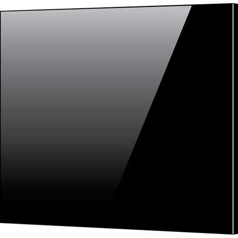 darrahopens Home & Garden > DIY Toughened 90cm x 70cm Black Glass Kitchen Splashback