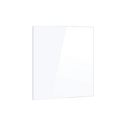 darrahopens Home & Garden > DIY Toughened 90cm x 70cm White Glass Kitchen Splashback