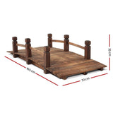 darrahopens Home & Garden > DIY Wooden Rustic Bridge 160cm