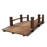 darrahopens Home & Garden > DIY Wooden Rustic Bridge 160cm