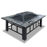 darrahopens Home & Garden > Firepits Fire Pit BBQ Grill Stove Table Ice Pits Patio Fireplace Heater 3 IN 1