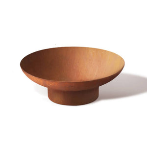 darrahopens Home & Garden > Firepits Grillz Fire Pit Charcoal Vintage Campfire Burner Rust Outdoor Steel Bowl 70CM