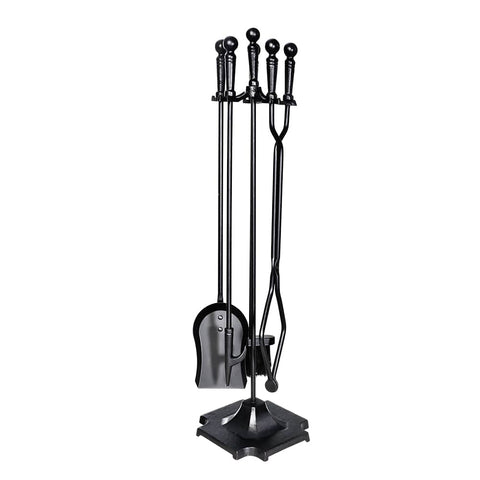 darrahopens Home & Garden > Firepits Grillz Fireplace Tool Set Fire Place Tools Poker Brush Shovel Stand Tongs