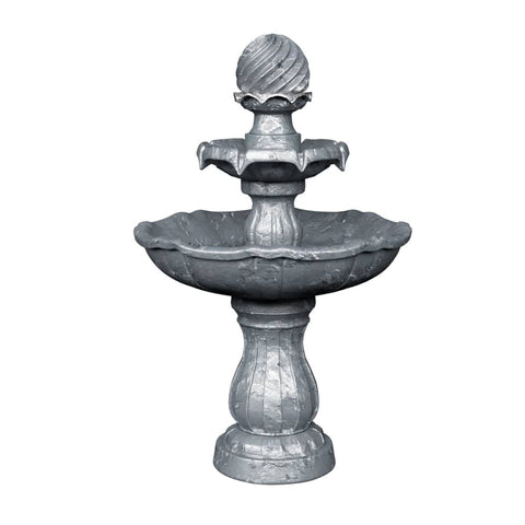 darrahopens Home & Garden > Fountains Gardeon 3 Tier Solar Powered Water Fountain - Black