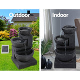 darrahopens Home & Garden > Fountains Gardeon Solar Fountain with LED Lights