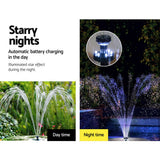 darrahopens Home & Garden > Fountains Gardeon Solar Pond Pump Pool Fountain Battery Garden Outdoor Submersible Kit 4FT