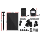 darrahopens Home & Garden > Fountains Gardeon Solar Pond Pump Pool Fountain Battery Garden Outdoor Submersible Kit 4FT
