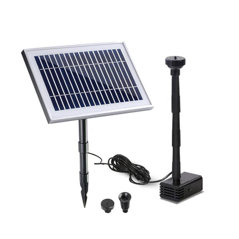 darrahopens Home & Garden > Fountains Gardeon Solar Pond Pump Powered Water Outdoor Submersible Fountains Filter 4.6FT
