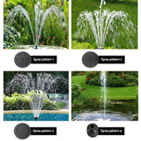 darrahopens Home & Garden > Fountains Gardeon Solar Pond Pump Water Fountain Outdoor Powered Submersible Filter 4FT