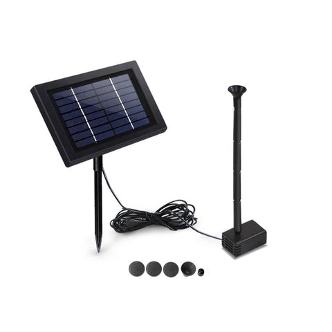 darrahopens Home & Garden > Fountains Gardeon Solar Pond Pump Water Fountain Outdoor Powered Submersible Filter 4FT