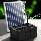 Darrahopens Home & Garden > Fountains Gardeon Solar Pond Pump with Eco Filter Box Water Fountain Kit 5FT