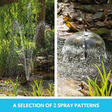 Darrahopens Home & Garden > Fountains PROTEGE 20W Solar Fountain Pump Garden Water Pool Pond Kit with Eco Filter Box