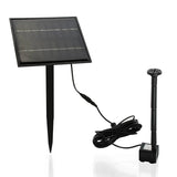 darrahopens Home & Garden > Fountains PROTEGE 5W Solar Powered Fountain Submersible Water Pump Panel Kit Garden Pond