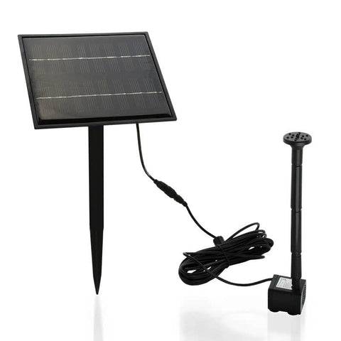 darrahopens Home & Garden > Fountains PROTEGE 5W Solar Powered Fountain Submersible Water Pump Panel Kit Garden Pond