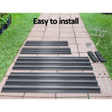 darrahopens Home & Garden > Garden Beds Green Fingers 150 x 90cm Galvanised Steel Garden Bed - Aliminium Grey