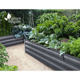 darrahopens Home & Garden > Garden Beds Greenfingers 180x90x30CM Galvanised Raised Garden Bed Steel Instant Planter