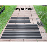 darrahopens Home & Garden > Garden Beds Greenfingers 180x90x30CM Galvanised Raised Garden Bed Steel Instant Planter