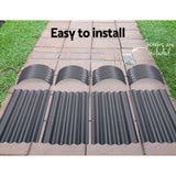 darrahopens Home & Garden > Garden Beds Greenfingers 240X80X42CM Galvanised Raised Garden Bed Steel Instant Planter