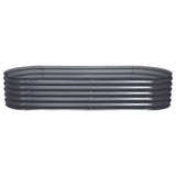 darrahopens Home & Garden > Garden Beds Greenfingers 240X80X42CM Galvanised Raised Garden Bed Steel Instant Planter
