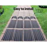 darrahopens Home & Garden > Garden Beds Greenfingers 320X80X42CM Galvanised Raised Garden Bed Steel Instant Planter