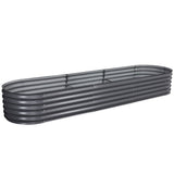 darrahopens Home & Garden > Garden Beds Greenfingers 320X80X42CM Galvanised Raised Garden Bed Steel Instant Planter