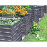 darrahopens Home & Garden > Garden Beds Greenfingers Garden Bed 240X80X77CM Galvanised Raised Steel Instant Planter 2N1