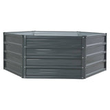 darrahopens Home & Garden > Garden Beds Greenfingers Garden Bed 2PCS 130X130X46CM Galvanised Steel Raised Planter
