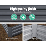darrahopens Home & Garden > Garden Beds Greenfingers Garden Bed 2PCS 150X90X30CM Galvanised Steel Raised Planter