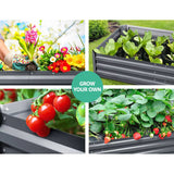 darrahopens Home & Garden > Garden Beds Greenfingers Garden Bed 2PCS 150X90X30CM Galvanised Steel Raised Planter