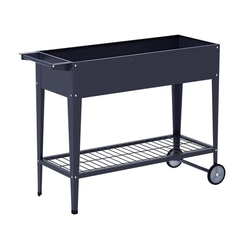 Darrahopens Home & Garden > Garden Beds Greenfingers Garden Bed Galvanised Steel Raised Planter Box 100X40X80CM