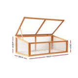 Darrahopens Home & Garden > Garden Beds Greenfingers Garden Bed Raised Wooden Planter Box Vegetables 110x58x41.5cm