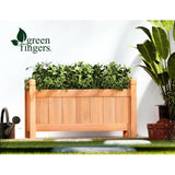 Darrahopens Home & Garden > Garden Beds Greenfingers Garden Bed Raised Wooden Planter Box Vegetables 60x30x33cm