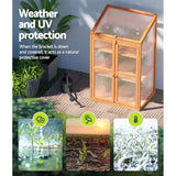 Darrahopens Home & Garden > Garden Beds Greenfingers Garden Bed Raised Wooden Planter Box Vegetables 60x46x100cm