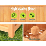Darrahopens Home & Garden > Garden Beds Greenfingers Garden Bed Raised Wooden Planter Box Vegetables 64x35x115cm