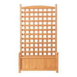 Darrahopens Home & Garden > Garden Beds Greenfingers Garden Bed Raised Wooden Planter Box Vegetables 64x35x115cm