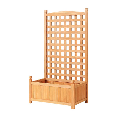 Darrahopens Home & Garden > Garden Beds Greenfingers Garden Bed Raised Wooden Planter Box Vegetables 64x35x115cm