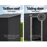 darrahopens Home & Garden > Garden Furniture Giantz Garden Shed 2.38x1.31M Outdoor Storage Sheds Tool Workshop