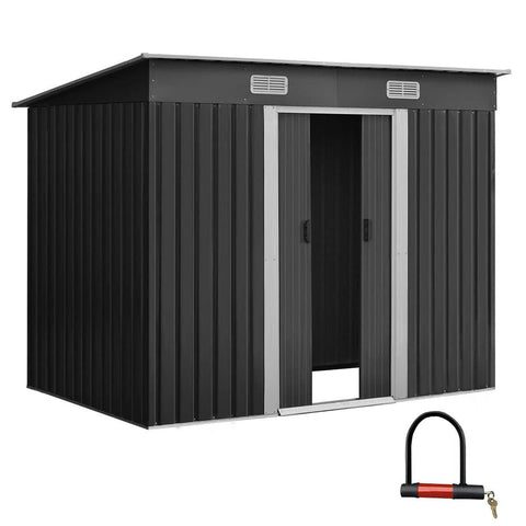 darrahopens Home & Garden > Garden Furniture Giantz Garden Shed 2.38x1.31M Outdoor Storage Sheds Tool Workshop
