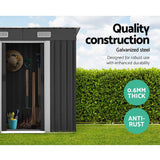 darrahopens Home & Garden > Garden Furniture Giantz Garden Shed Outdoor Storage Sheds Tool Workshop 1.94x1.21M with Base