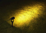 Darrahopens Home & Garden > Garden Lights 3 x LED Spotlights Powered Solar Garden Lights Outdoor Waterproof (Warm White)