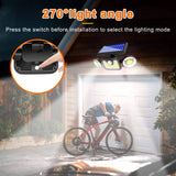Darrahopens Home & Garden > Garden Lights Outdoor Solar Lights with 3 Adjustable Head for Porch Garden Patio
