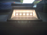 Darrahopens Home & Garden > Garden Lights Solar Step Light – Warm White with Silver Case