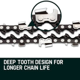 darrahopens Home & Garden > Garden Tools 2 x 22 Baumr-AG Chainsaw Chain Bar Replacement 0.325 0.058 86DL