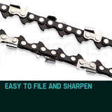 darrahopens Home & Garden > Garden Tools 2 X 24 Baumr-AG Chainsaw Chain 24in Bar Replacement Suits 72CC 76CC 82CC Saws