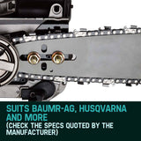 darrahopens Home & Garden > Garden Tools 20 Baumr-AG Chainsaw Chain 20in Bar Spare Part Replacement Suits 62CC 66CC Saws