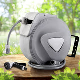 darrahopens Home & Garden > Garden Tools 20M Retractable Water Hose Reel Garden Storage AutoRewind Spray Gun