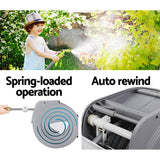 darrahopens Home & Garden > Garden Tools 20M Retractable Water Hose Reel Garden Storage AutoRewind Spray Gun