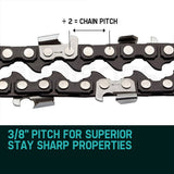 darrahopens Home & Garden > Garden Tools 24 Baumr-AG Chainsaw Chain 24in Bar Replacement Suits 72CC 76CC 82CC Saws