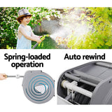 darrahopens Home & Garden > Garden Tools 30M Retractable Hose Reel Garden Water Brass Auto Rewind Spray Gun