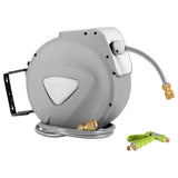 darrahopens Home & Garden > Garden Tools 30M Retractable Hose Reel Garden Water Brass Auto Rewind Spray Gun